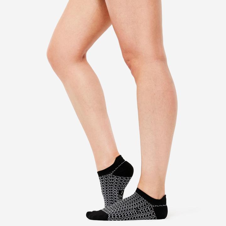 Image du produit Domyos Pack de 3 chaussettes pour femmes - noir/blanc (39, 42)