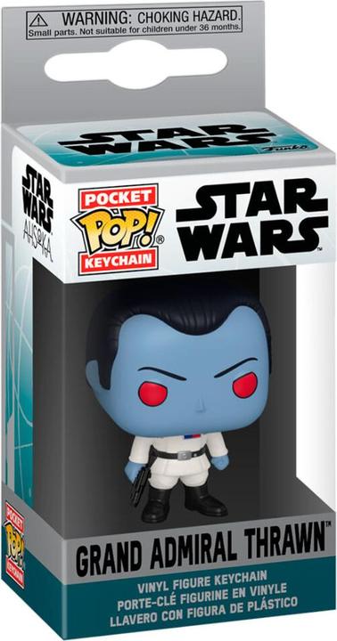 Produktbild Funko Star Wars: Ahsoka POP! Vinyl Schlüsselanhänger 4 cm S2 - Grand Admiral Thrawn Display (12)