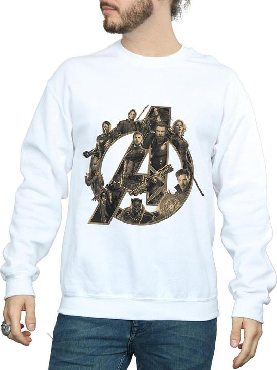 Actual product image Universal Textiles Mens Logo Sweatshirt (L)