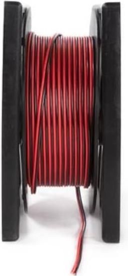 Produktbild Cables CCA-LAUTSPRECHERKABEL - ROT/SCHWARZ - 2 x 1.50 mm² - ROLLE 100 m (100 m)