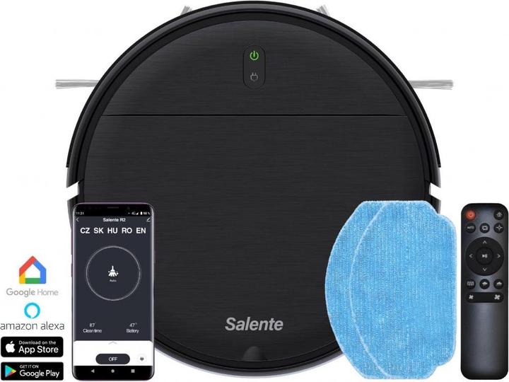 Actual product image Evolveo SALENTE R2, robotický vysavač (stírání vodou a nabíjecí stanice) (Robot vacuum)