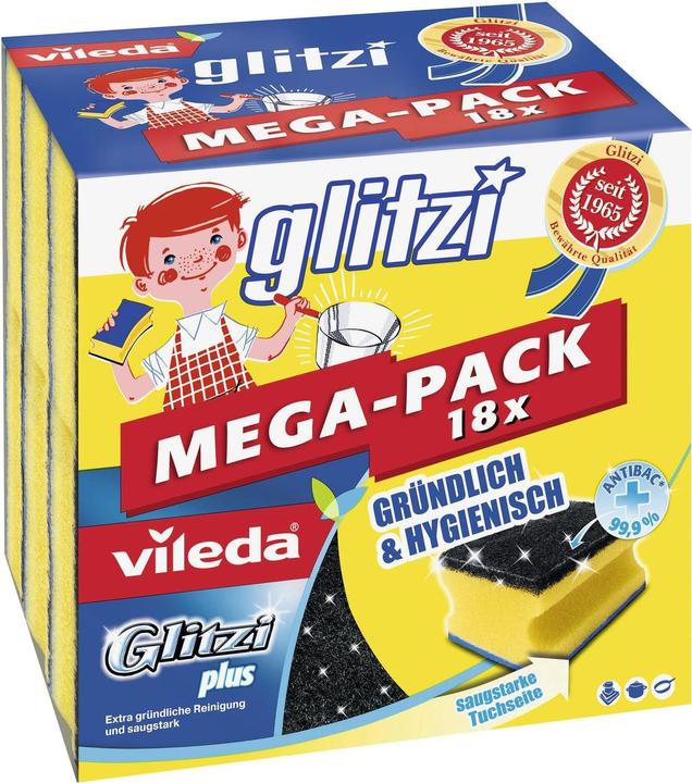 Produktbild Vileda Vile Glitzi MEGA-PACK 18er (18 Stk.)