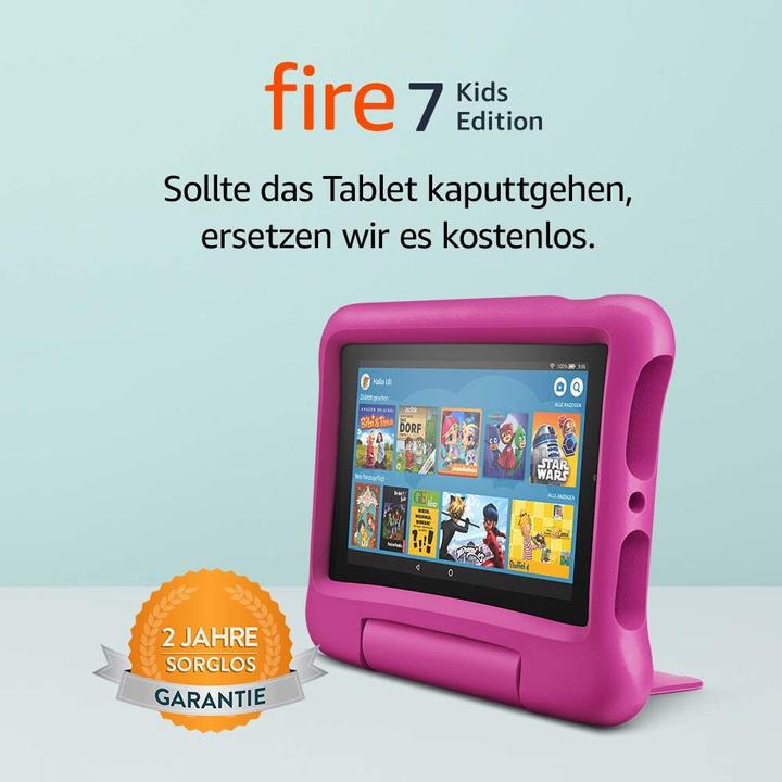 Produktbild Amazon Fire 7 (nur WLAN, 7", 16 GB, Pink)