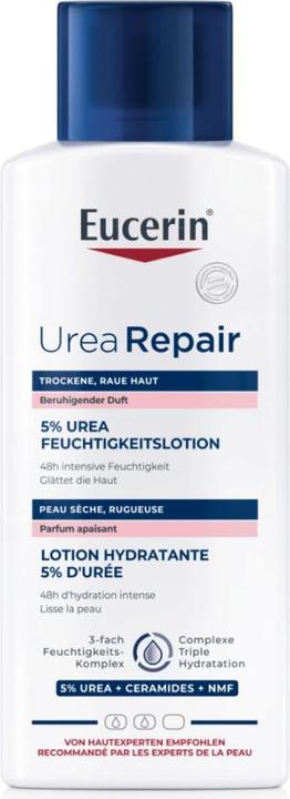 Image du produit Eucerin Urea Repair 5% Lotion hydratante à l'urée au parfum apaisant (Crème pour le corps, 250 ml)