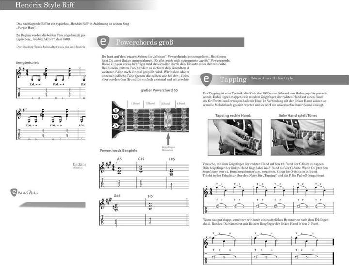 Image du produit E-Gitarre lernen leicht gemacht - Das E-Gitarrenbuch für Anfänger (Allemand, Sebastian Schulz, 2024)
