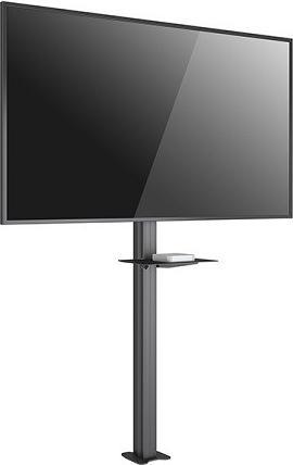 Actual product image Multibrackets Bodenständer 1x, 55"-86", Stahl/Aluminium (86", 80 kg)