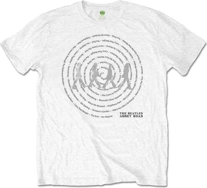 Abbey Road Songs Swirl TShirt (XL)