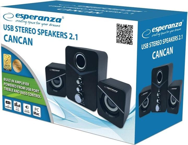 Produktbild Esperanza Stereo speakers for computers