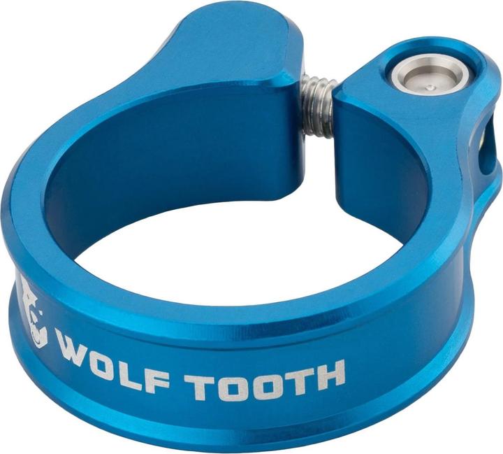Wolf Tooth Sattelklemme, 28.6mm, blue