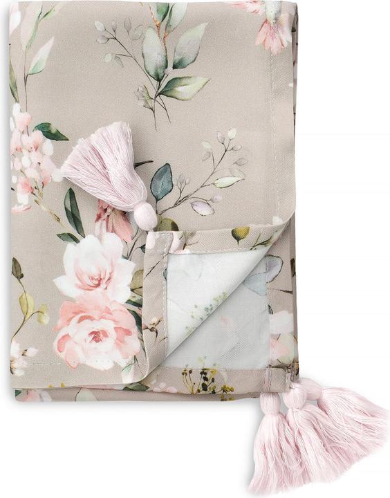 Yosoy Set Swaddle Bambus Babydecke und Kissen Secret Garden (100 x 70 cm)
