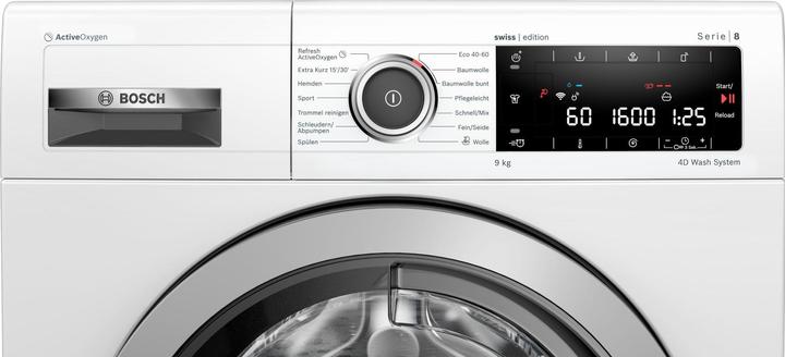 Produktbild Bosch Hausgeräte WAXH2L41CH (9 kg, Links, CH-Stecker)