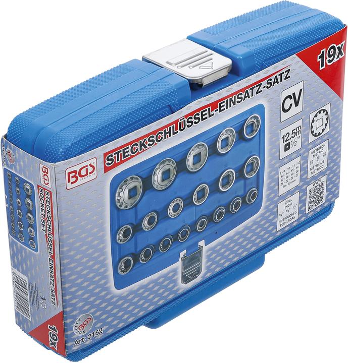 Immagine prodotto BGS Gioco di ingranaggi Gear Lock | 12,5 mm (1/2") | 19 pezzi