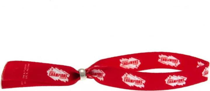 Actual product image Score Draw Champions Of Europe fabric wristband 2019 Festival (13 cm, 100% Synthetic)
