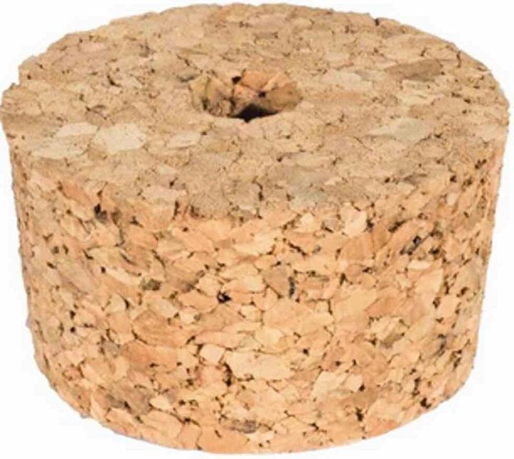 Produktbild Schmitt Korken mit Loch für 10 - 34 l Korbflaschen (1 Stk., 1 l)