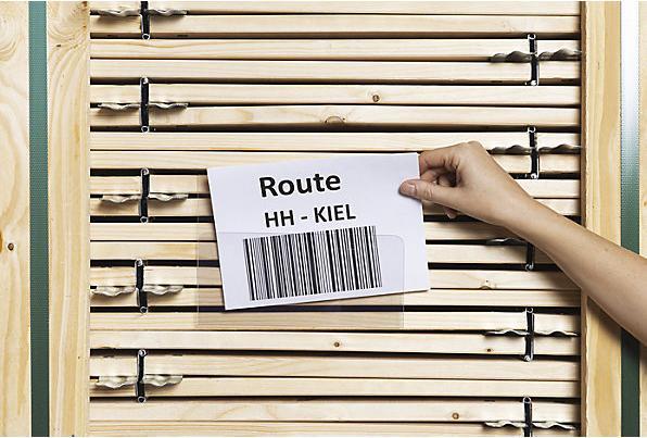 Image du produit Valdemar Krog Pochette en plastique dur, pour cartons empilés (A5)