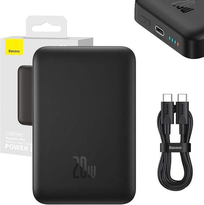 Immagine prodotto Baseus Magnetic Mini (10000 mAh, 20 W, 20 Wh)