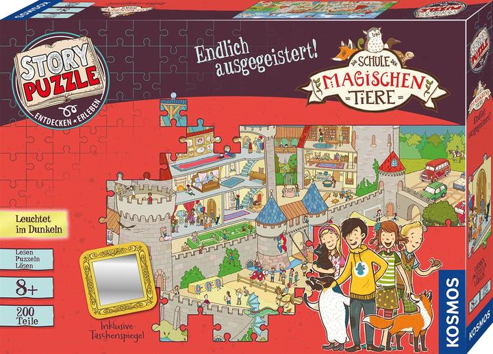 Actual product image Kosmos The school of magical animals (200 pieces)
