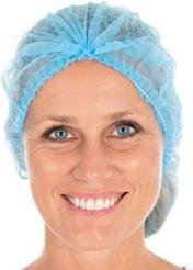 Immagine prodotto Tappo a clip Eco Hygobase 121069, PP, Ø 50cm, blu, confezione da 100 pezzi