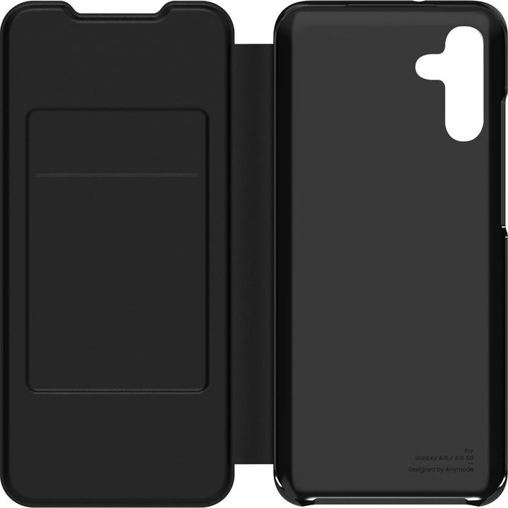Actual product image Samsung Book-Cover Wallet Flip Case Black (Samsung Galaxy A15, Samsung Galaxy A15 5G)