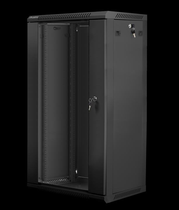Immagine prodotto Lanberg WF01-6422-10B Rack 22U scaffale montato a parete (22 HE, Rack da 19 pollici)