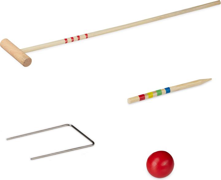 Actual product image Relaxdays Croquet game