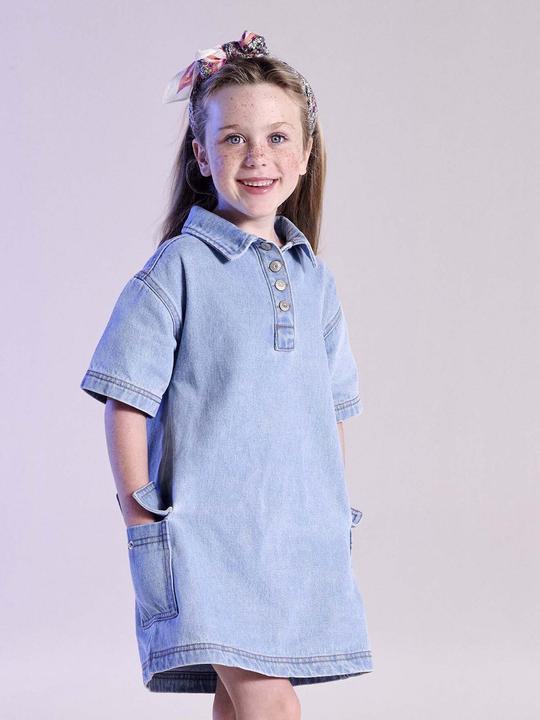 Image du produit Vertbaudet Mädchen Jeanskleid (110)