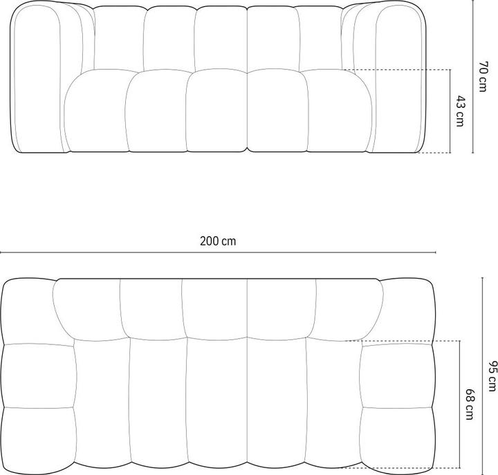 Produktbild Micadoni Lupine (3-Sitzer, 2-Sitzer, 4-Sitzer)