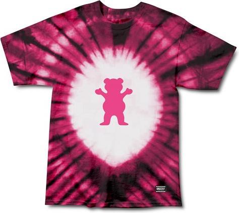 Grizzly OG Bear XRay Tie-Dye T-Shirt