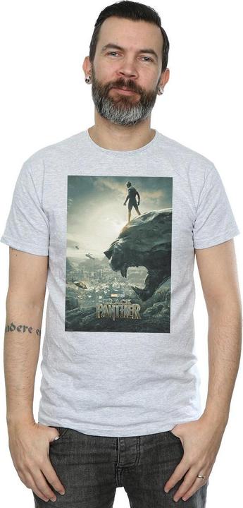 Produktbild Black Panther Poster TShirt (XXL)