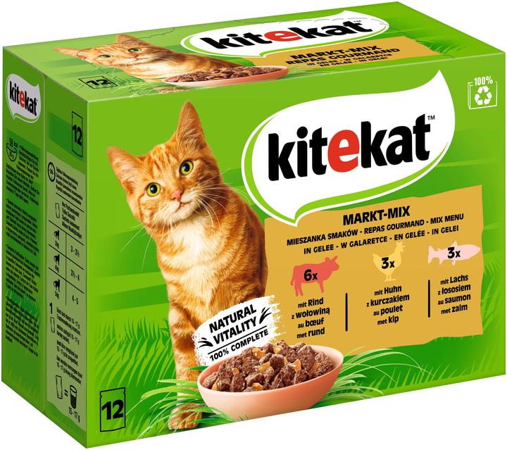 Image du produit Kitekat Mp Markt Gelée mixte (12 pcs, 1000 g)