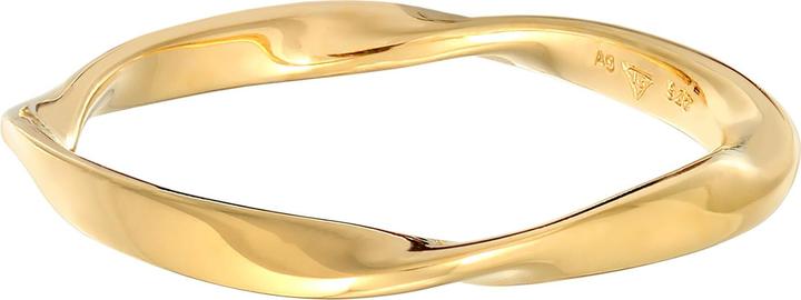 Produktbild Elli Ring Bandring Gedreht Stapelring Basic 925 Silber (58, 925 Silber)