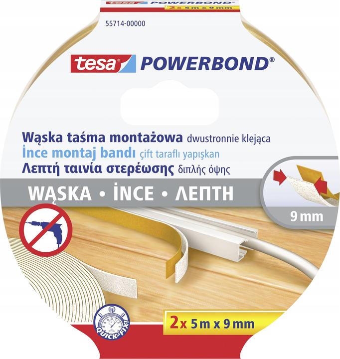 Actual product image tesa Foam mounting tape 5X18 55714-0000-03 (9 mm)