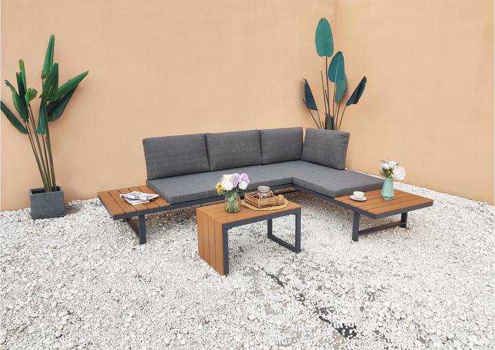 Produktbild Nordicated Loungeset Lain Alu Frame