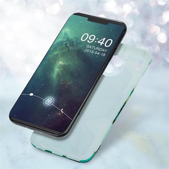Actual product image Cadorabo IMD TPU Colorful Marble Cover (Mate 30)