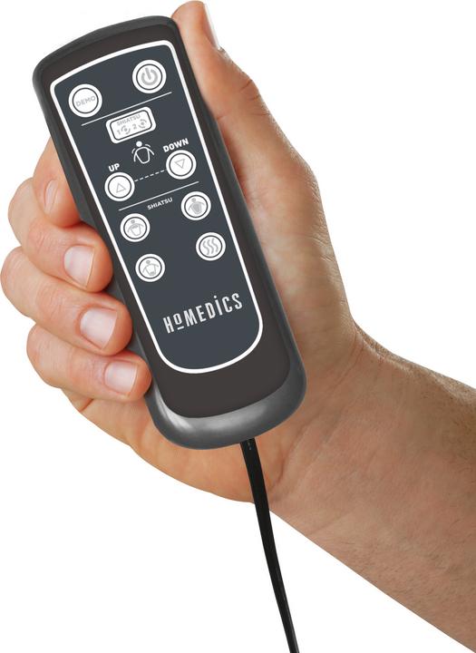 Immagine prodotto Homedics Massaggiatore Shiatsu Sensa Touch posteriore nero, grigio