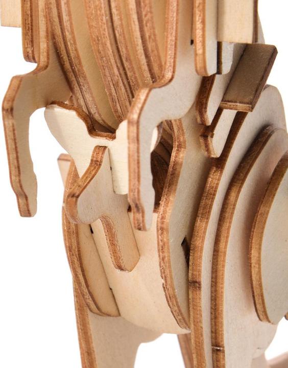 Actual product image Little Story Wooden Puzzle Model 3D - Kangaroo (28 pieces)