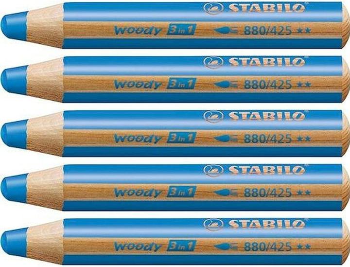 Produktbild STABILO woody 3 in 1 Buntstift (Mittelblau, 1 x)