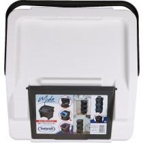 Immagine prodotto Tontarelli pattumiera verticale con manico moda 28l bianco (28 l)