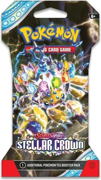 Actual product image Pokémon Stellar Crown (English, Booster Pack)