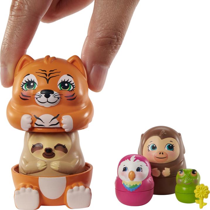 Image du produit Enchantimals Maison Perroquet & Animal Surprise - Mini-poupée - Dès 4 ans