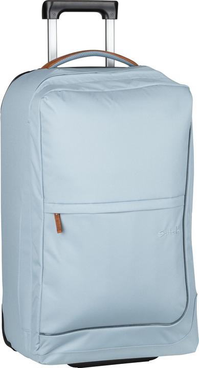Satch Rollkoffer Flow M Pure Ice Blue (55 l, M (50 - 90l))