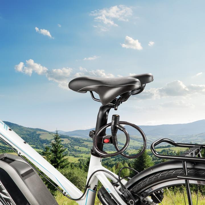 Produktbild Hama Fahrrad-Kabelschloss, 65 cm, Schwarz