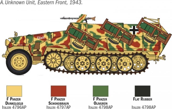 Produktbild 1:72 Sd.Kfz. 251/1 "Stuka Zu Fuss"