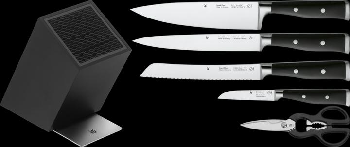 Immagine prodotto WMF Ceppo di coltelli Grand Class con set di coltelli da 6 pezzi, Made in Germany