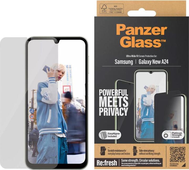 Image du produit PanzerGlass Confidentialité (1 pièce(s), Samsung Galaxy A25 5G)