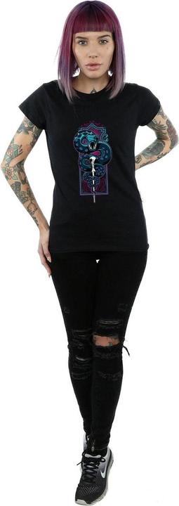 Actual product image Womens/Ladies Neon Nagini Cotton T-Shirt (XXL)