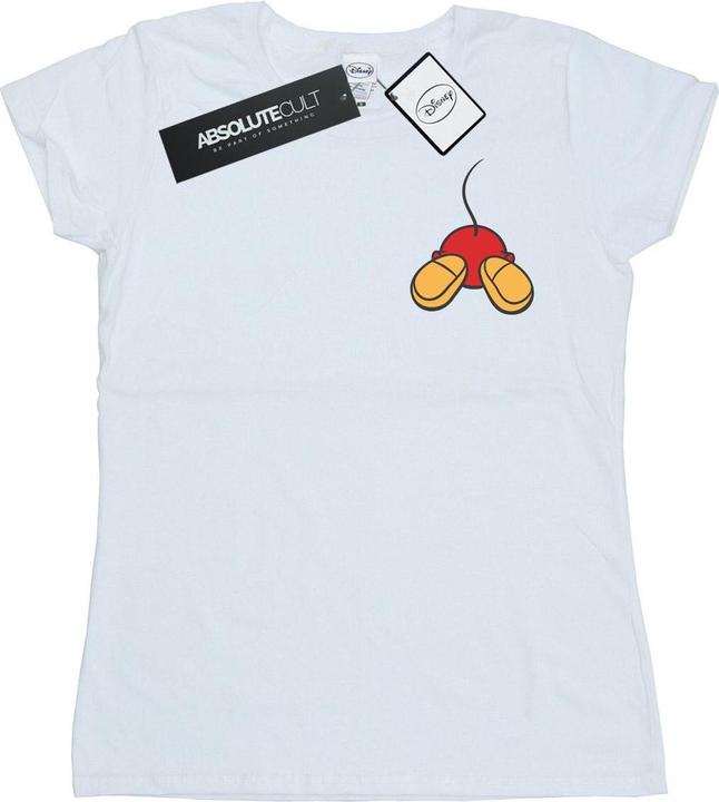 Immagine prodotto Disney Mickey Mouse Backside Breast Print Maglietta Donna (XL)