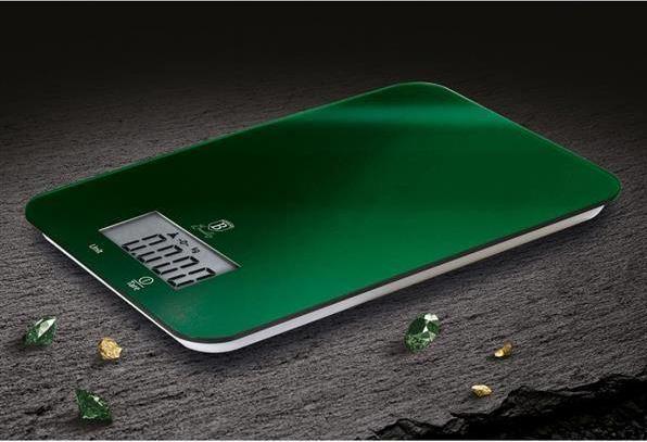 Actual product image BerlingerHaus BH/9111 Kitchen Scale Countertop Rectangle Electronic Kitchen Scale