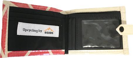 Image du produit Bekos Upcycling - Portefeuille avec languette en sacs de ciment recyclés Elephant