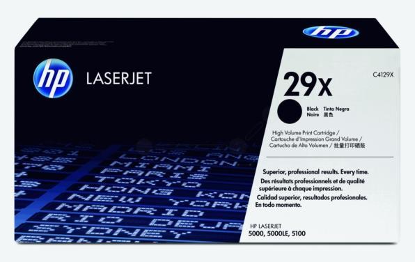 Image du produit HP C4129X29X cartouche toner noir 10.000 pages ISO/IEC 19752 noir Canon LBP-62 (CF)